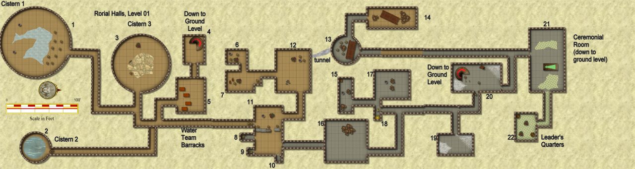 Nibirum Map: rorial halls 1 by JimP